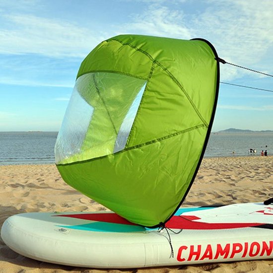 TDR Opvouwbaar Kajak Zeil Groen ⌀108 cm