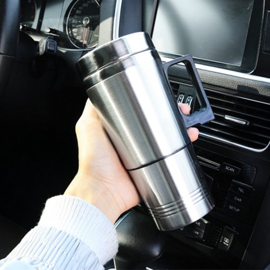 Automobielverwarmingsbeker - Houd je drankje warm tijdens het rijden -Auto Verwarming Cup Fles 12V / 300ML