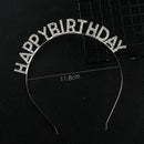 Merkloos Tiara-Sjerp 'Birthday Queen' Zilver