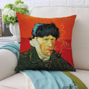 Sierkussensloop Katoen/Linnen 45x45 cm - Van Gogh Zelfportre