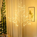 Xtraworks - Decoratieve LED Berkenboom - 180CM - 96 LED Lichtjes - geschikt voor Binnen en Buiten (IP42) - Ideaal voor elke gelegenheid