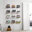 prachtige verborgen metalen boekenplank-zwevende boekenplank