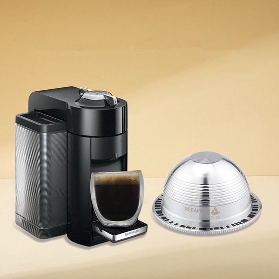 3x Herbruikbare Nespresso Vertuo Koffie Capsules