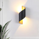 Xtraworks - Moderne Wandlamp - Voor binnen of buiten - LED - Zwart en bronzkleurig