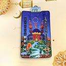 Interactieve educatieve islamitische gebedsmat kind 111x71cm