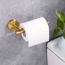 Luxe Roestvrijstalen Toiletrolhouder - Goud, Modern Design
