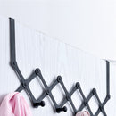 RVS Deurhaak /Kapstok met 6 haken- Deurhanger Kapstok -voor Handdoek en Kleding-zwart