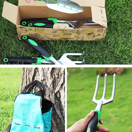 Professionele 9-delig tuingereedschapset - tuinaccessoires