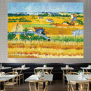 Vincent van Gogh De Oogst Wandposter 150x130CM