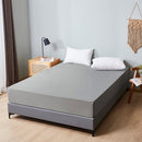Matrashoes - Ademend & Antibacterieel - Waterdicht - Bescherm uw matras tegen vloeistoffen & allergieën - 160x200x30 cm - Grijs