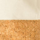 Unikorf Katoenlinnen Opbergmand 49L Waterafstotend Wit+Kurk