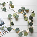 led lichtstring/lichtsnoer eucalyptusbladeren wijnstok licht 10meter 100 lampjes-wekt op batterij
