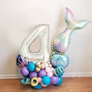 TDR Digitale Zeemeermin Ballon Set - Kinderfeestje Decoratie