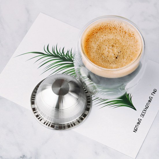 3x Herbruikbare Nespresso Vertuo Koffie Capsules