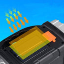 Multifunctionele LED zaklamp met Rood/Blauw Licht - 100m Ber