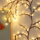 Prachtige LED Takkenrank Wandlamp -2meter lang 144 LED-lampen - Geschikt voor Binnen en Buiten - 8 – afbeelding 7