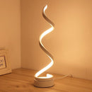 Elegante tafellamp - LED verlichting - spiraalvormig design voor elk interieur - Goudkleurig