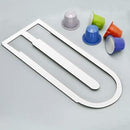 Koffiecapsules Opbergrek - Geschikt voor 12 Capsules Wit