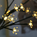 Kersenbloesemboomlamp met 24 LED-lampen - Moderne Eyecatcher voor uw Interieur -Eenvoudig Gevoed via USB