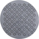 TDR-Antislip mat - 55x55CM - Rond - Grijs - Badmat badkamer - Douchemat - Badkamermat - Antislipmat voor douche