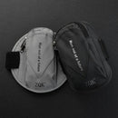 Ultralichte Running Telefoonhouders Armband, zweetbestendige armtelefoonhouder voor hardlopensporten, fitnessstudioENZ-zwart