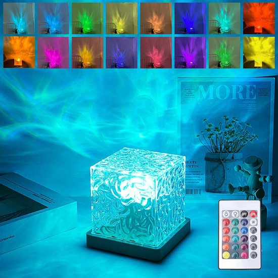 TikTok Noorderlicht/Ocean projector - Tesseract kristallen