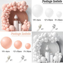 Unikorf 86-delige Macaron Ballonnenboog, Licht Perzik