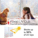 Unikorf 3D Glasfolie Anti-Inkijk Zonwerend Regenboog 90x200C