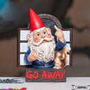 boze tuinkabouter hanger -tuindecoratie-Een unieke decoratieve verschijning om anderen weg te jagen-15×6×20CM