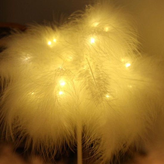 Luxe LED Veren Tafellamp - Warm Wit Licht
