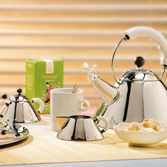 Alessi Fluitketel 9093 Wit - 2 Liter