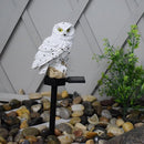 Sneeuwuil Solar Tuinlamp - Buiten Sfeerlicht Verlichting