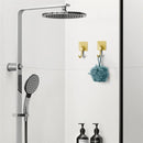 Unikorf 4x Zelfklevende Handdoekhaakjes/Ophanghaken - Goud