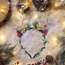 Prachtige Handgemaakte kerst Haarband met dennenappels- en B