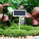 50 Stuks Krijtbord met Paaltje voor Tuin en Horeca - Zwart