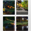 2 Stuks led solar spot light -IP65-voor wandmontage of grondspies-wit licht