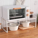 Multifunctioneel Kast Organizers-Keukenrek- Kruidenrek en pannenrek-keuekenkast-50.5x 21x 24CM wit