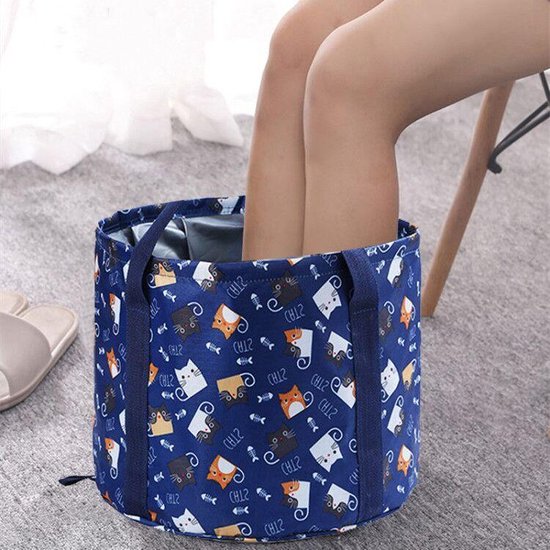 TDR - Opvouwbaar waterdichte bad - geschikt voor voetenbad /