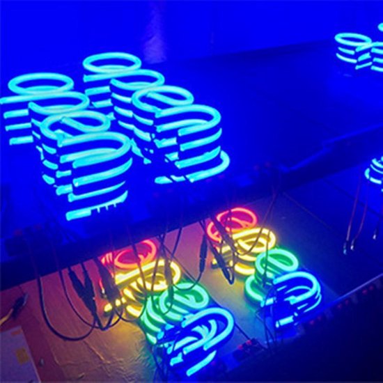 Xtraworks -Neon verlichting-LED open bord-Licht reclamebord-hanglamp- blauw