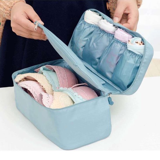 Unikorf Multifunctionele Lingerie & Toilettas Hemelsblauw
