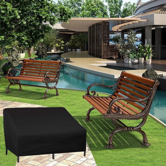 Unikorf 4-zits tuinbankhoes 190x66x89 - Waterdicht & UV