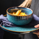 TDR - 4stuks Europese stijl creatieve keramische 6 inch kom set - Ideaal voor salade, soepkom, noedel enz.