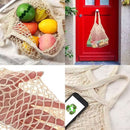 Unikorf 2x Geweven Katoenen Tas - Milieuvriendelijk