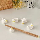 Set van 5 Vaatwasserbestendige Eetstokjeshouders Eend