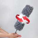 2-in-1 Plumeau en Lamellenreiniger met Uitschuifbare Telesco