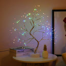 Merkloos LED Boompje 108 Lampjes Flex USB/Batterijen