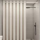 Hoogwaardig Waterdicht Douchegordijn -Verhoog de Luxe en Functionaliteit van Jouw Badkamer 180*200CM- gebroken wit