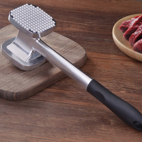 Dubbelzijdige vleeshamer, losmaakhamer, groot aluminiumleger