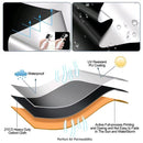 Verduisterend knipbaar gordijn 145x100 cm - sterren/maan