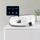 TDR - Draagbare Oogmassage Apparaat - Inc. Bluetooth Speaker - Compact, Draadloos met ingebouwde accu - Oplaadbaar via USB -  Wit